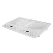 Плита индукционная Centek-1514, белая, 2 конфорки