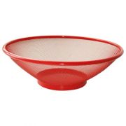 Дуршлаг Vermicelli d24,5 см, из металлас покрыт.ПВХ  ячейка-2мм тм Mallony