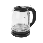 Чайник HOMESTAR-1018 1,8л стекло, пластик черный