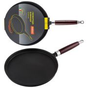 Сковорода блинная чугунная 24 см, MALLONY PCIF-24, в конверте, промаслен. покрытие