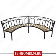 Скамейка 2,4м №11