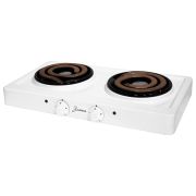 Плита эл. 2комф., ЗЛАТА-214Т ,белый, 50*30см,2 ТЭН, эмаль