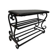 Полка для обуви с сиденьем Премьера-мини
