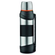 Термос LARA 04-63 2.4л, двойные стенки, пластиковая ручка/ремешок, сито для заваривания