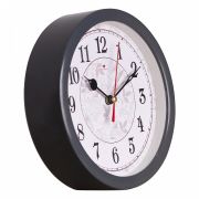 Будильник с кварцевым механизмом  В4-009  «Узор» серый