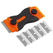 Скребок чистящий Mallony 2 в 1 ( 5 лезвий в комплекте)