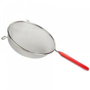 Дуршлаг Tagliatelle d12 cм, из нерж. стали с пластик. ручкой, ячейка -1мм тм Mallony