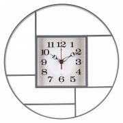 Часы настенные 35*16 002 «Классика» серый