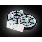 Набор фильтров CENTEK для пылесоса 2528 в коробке: 1 выходной + 2 внутрен. фильтра